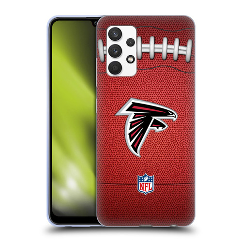 NFL Atlanta Falcons Graphics Football Soft Gel Case for Samsung Galaxy A32 (2021)