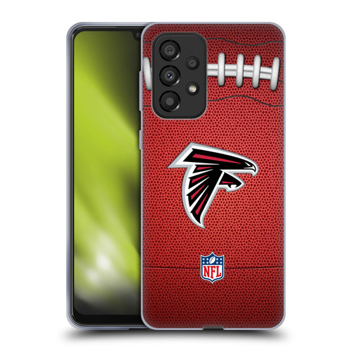 NFL Atlanta Falcons Graphics Football Soft Gel Case for Samsung Galaxy A33 5G (2022)