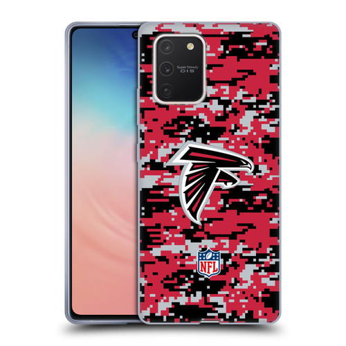 NFL Atlanta Falcons Graphics Digital Camouflage Soft Gel Case for Samsung Galaxy S10 Lite