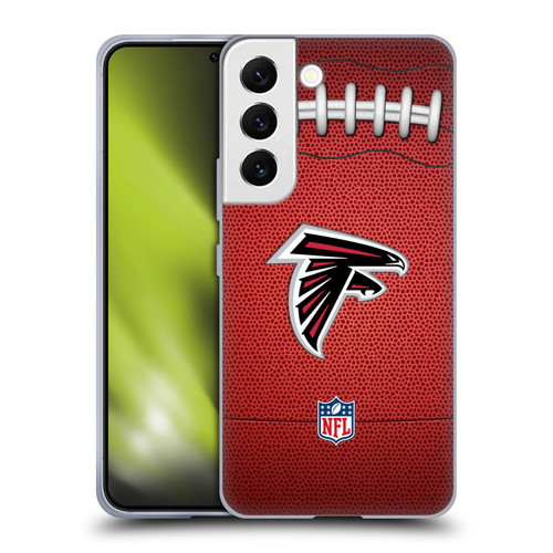 NFL Atlanta Falcons Graphics Football Soft Gel Case for Samsung Galaxy S22 5G