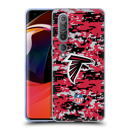 NFL Atlanta Falcons Graphics Digital Camouflage Soft Gel Case for Xiaomi Mi 10 5G / Mi 10 Pro 5G
