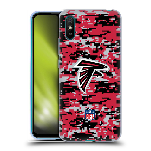 NFL Atlanta Falcons Graphics Digital Camouflage Soft Gel Case for Xiaomi Redmi 9A / Redmi 9AT