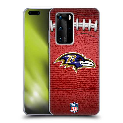 NFL Baltimore Ravens Graphics Football Soft Gel Case for Huawei P40 Pro / P40 Pro Plus 5G