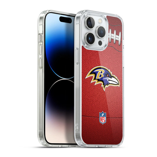 NFL Baltimore Ravens Graphics Football Soft Gel Case for Apple iPhone 13 Pro Max & MagSafe