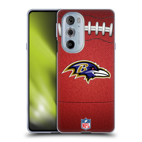 NFL Baltimore Ravens Graphics Football Soft Gel Case for Motorola Edge X30