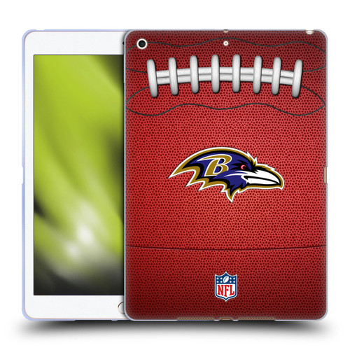 NFL Baltimore Ravens Graphics Football Soft Gel Case for Apple iPad 10.2 2019/2020/2021