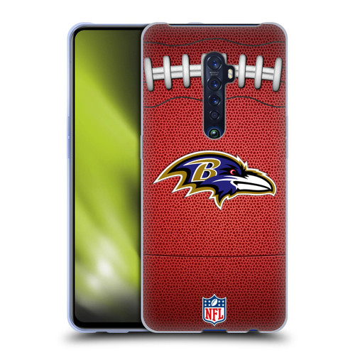 NFL Baltimore Ravens Graphics Football Soft Gel Case for OPPO Reno 2