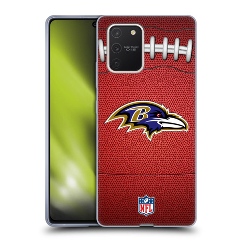 NFL Baltimore Ravens Graphics Football Soft Gel Case for Samsung Galaxy S10 Lite
