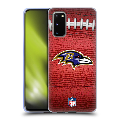 NFL Baltimore Ravens Graphics Football Soft Gel Case for Samsung Galaxy S20 / S20 5G