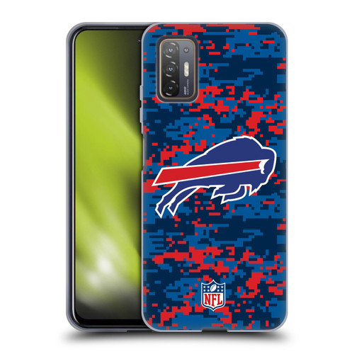 NFL Buffalo Bills Graphics Digital Camouflage Soft Gel Case for HTC Desire 21 Pro 5G