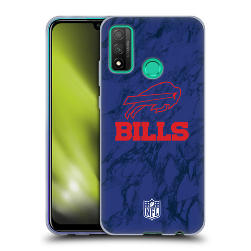 NFL Buffalo Bills Graphics Coloured Marble Soft Gel Case for Huawei P Smart (2020)