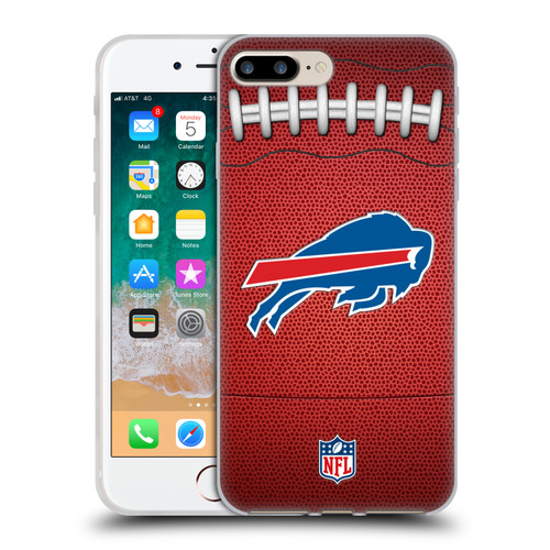 NFL Buffalo Bills Graphics Football Soft Gel Case for Apple iPhone 7 Plus / iPhone 8 Plus