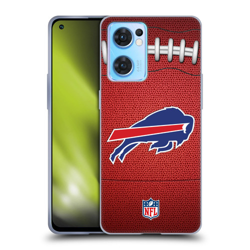 NFL Buffalo Bills Graphics Football Soft Gel Case for OPPO Reno7 5G / Find X5 Lite