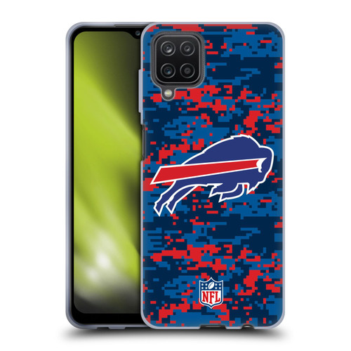 NFL Buffalo Bills Graphics Digital Camouflage Soft Gel Case for Samsung Galaxy A12 (2020)