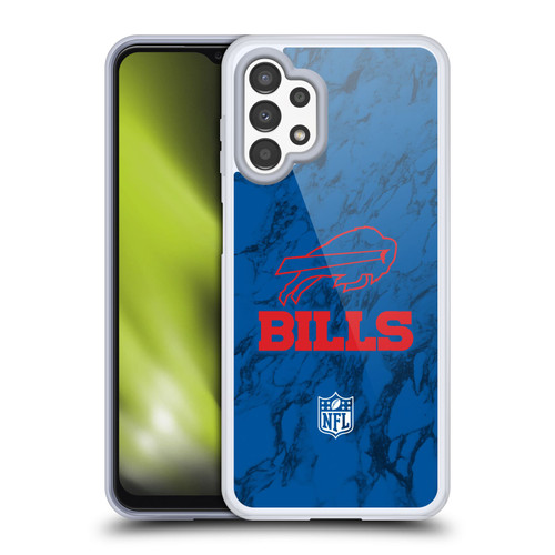 NFL Buffalo Bills Graphics Coloured Marble Soft Gel Case for Samsung Galaxy A13 (2022)