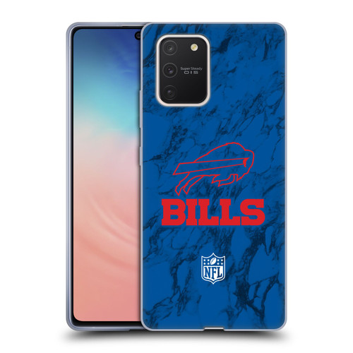 NFL Buffalo Bills Graphics Coloured Marble Soft Gel Case for Samsung Galaxy S10 Lite