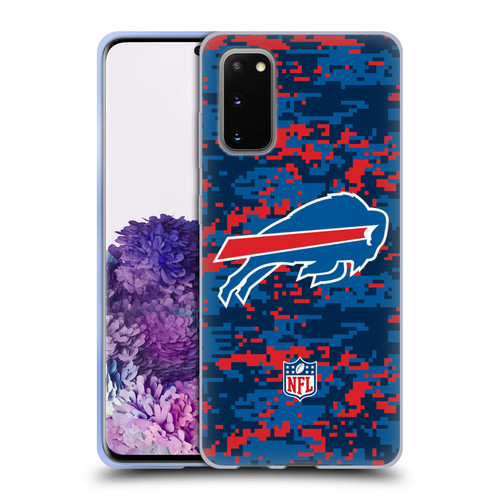 NFL Buffalo Bills Graphics Digital Camouflage Soft Gel Case for Samsung Galaxy S20 / S20 5G