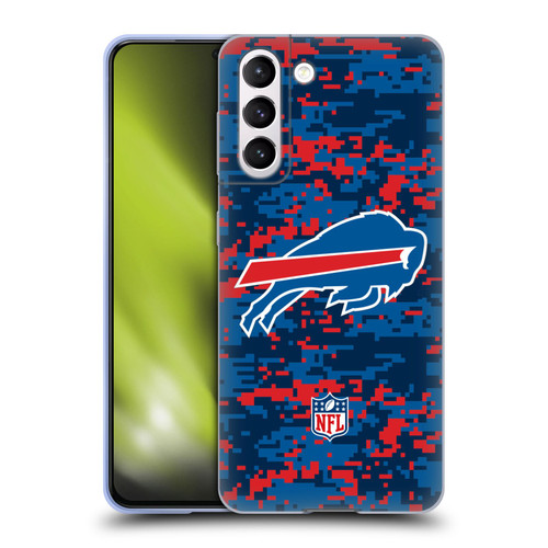 NFL Buffalo Bills Graphics Digital Camouflage Soft Gel Case for Samsung Galaxy S21 5G