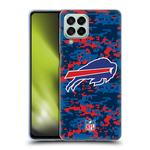 NFL Buffalo Bills Graphics Digital Camouflage Soft Gel Case for Samsung Galaxy M53 (2022)