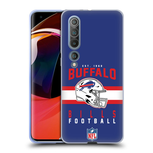 NFL Buffalo Bills Graphics Helmet Typography Soft Gel Case for Xiaomi Mi 10 5G / Mi 10 Pro 5G