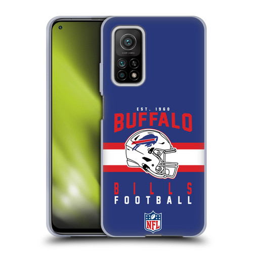 NFL Buffalo Bills Graphics Helmet Typography Soft Gel Case for Xiaomi Mi 10T 5G