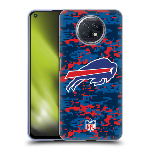 NFL Buffalo Bills Graphics Digital Camouflage Soft Gel Case for Xiaomi Redmi Note 9T 5G
