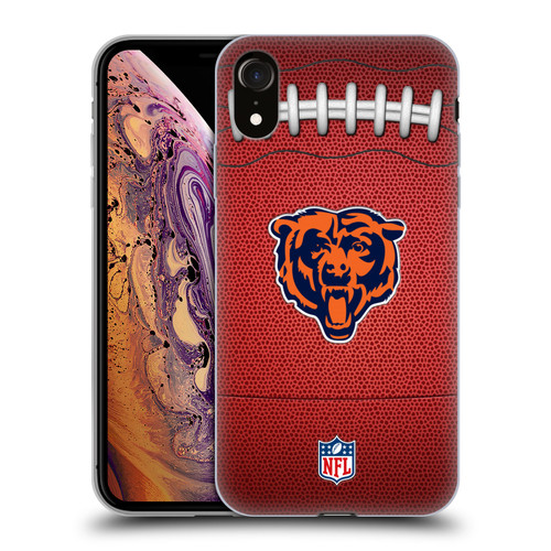 NFL Chicago Bears Graphics Football Soft Gel Case for Apple iPhone XR