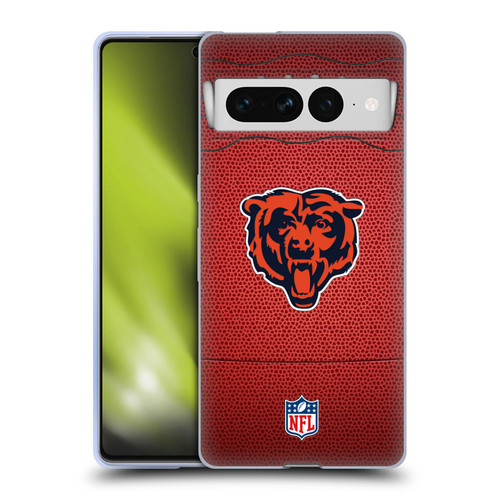 NFL Chicago Bears Graphics Football Soft Gel Case for Google Pixel 7 Pro