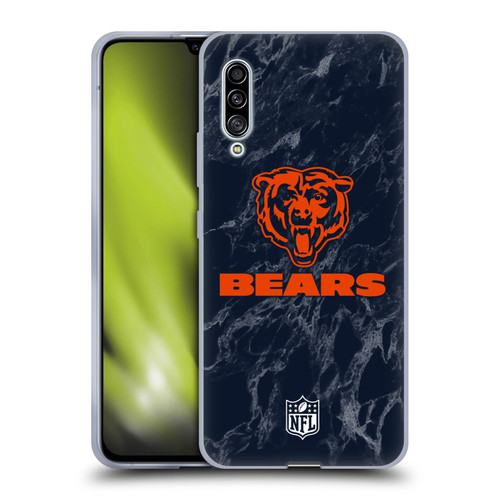 NFL Chicago Bears Graphics Coloured Marble Soft Gel Case for Samsung Galaxy A90 5G (2019)