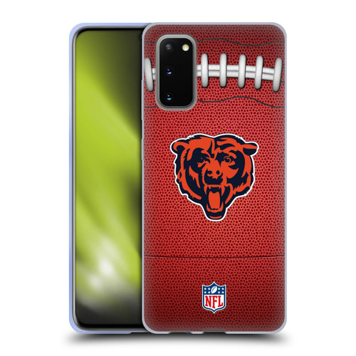 NFL Chicago Bears Graphics Football Soft Gel Case for Samsung Galaxy S20 / S20 5G