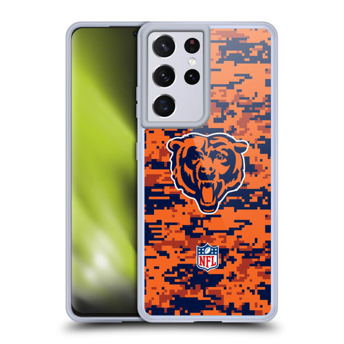 NFL Chicago Bears Graphics Digital Camouflage Soft Gel Case for Samsung Galaxy S21 Ultra 5G NFL Chicago Bears Graphics Digital Camouflage Soft Gel Case for Samsung Galaxy S21 Ultra 5G