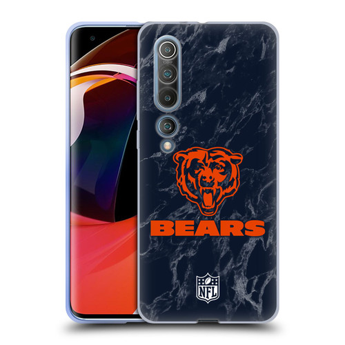 NFL Chicago Bears Graphics Coloured Marble Soft Gel Case for Xiaomi Mi 10 5G / Mi 10 Pro 5G