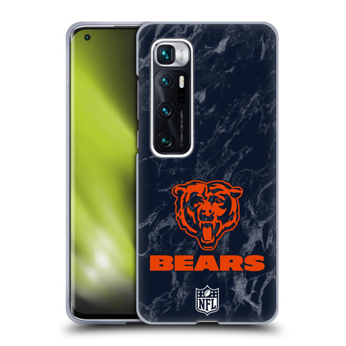 NFL Chicago Bears Graphics Coloured Marble Soft Gel Case for Xiaomi Mi 10 Ultra 5G