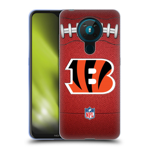 NFL Cincinnati Bengals Graphics Football Soft Gel Case for Nokia 5.3