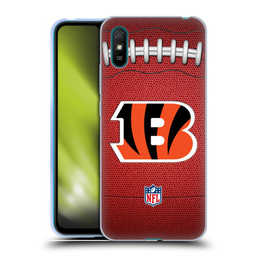 NFL Cincinnati Bengals Graphics Football Soft Gel Case for Xiaomi Redmi 9A / Redmi 9AT