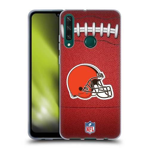NFL Cleveland Browns Graphics Football Soft Gel Case for Huawei Y6p