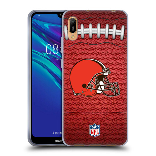 NFL Cleveland Browns Graphics Football Soft Gel Case for Huawei Y6 Pro (2019)
