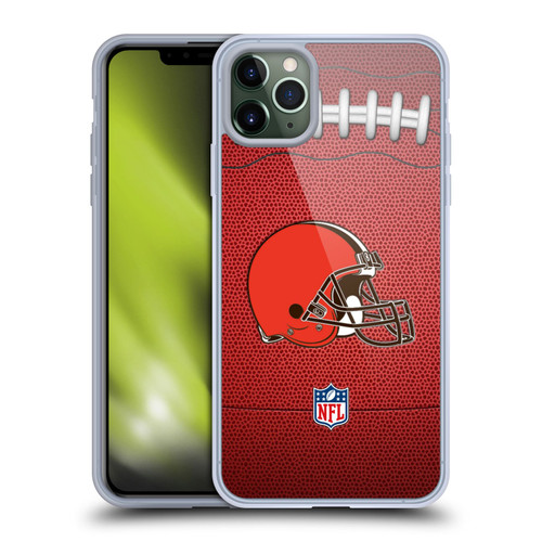 NFL Cleveland Browns Graphics Football Soft Gel Case for Apple iPhone 11 Pro Max