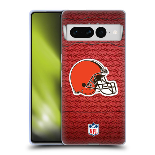 NFL Cleveland Browns Graphics Football Soft Gel Case for Google Pixel 7 Pro