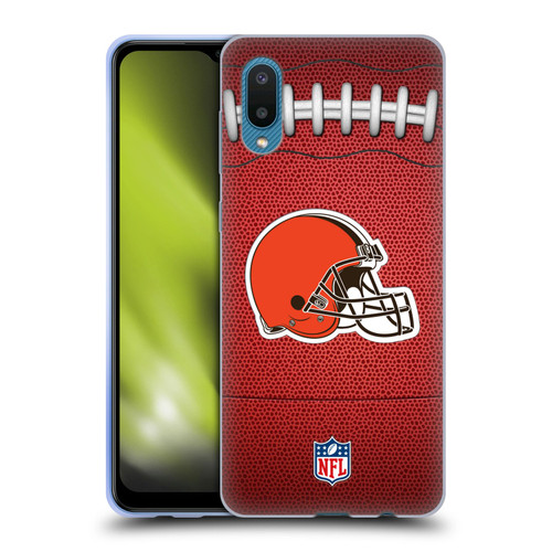NFL Cleveland Browns Graphics Football Soft Gel Case for Samsung Galaxy A02/M02 (2021)