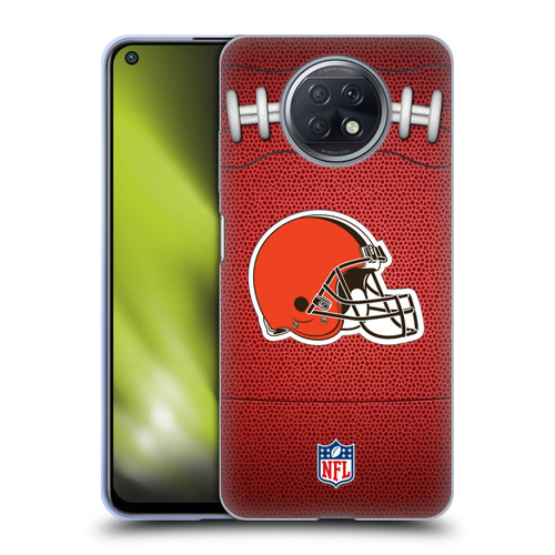NFL Cleveland Browns Graphics Football Soft Gel Case for Xiaomi Redmi Note 9T 5G