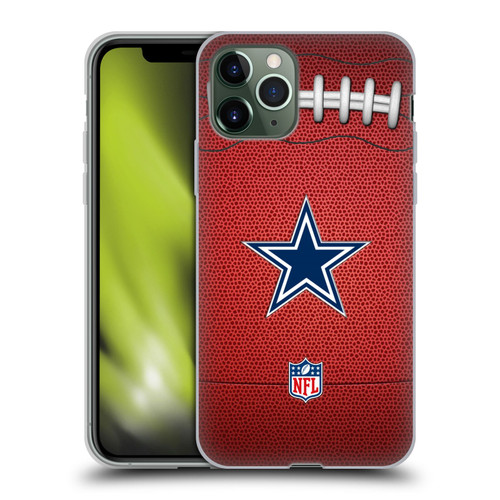 NFL Dallas Cowboys Graphics Football Soft Gel Case for Apple iPhone 11 Pro