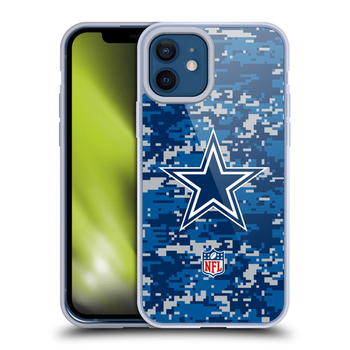 NFL Dallas Cowboys Graphics Digital Camouflage Soft Gel Case for Apple iPhone 12 / iPhone 12 Pro NFL Dallas Cowboys Graphics Digital Camouflage Soft Gel Case for Apple iPhone 12 / iPhone 12 Pro
