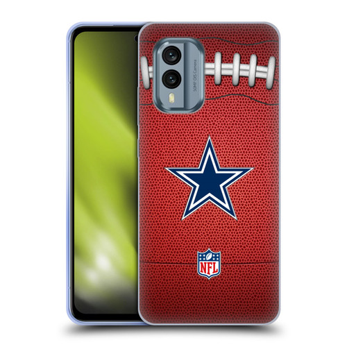 NFL Dallas Cowboys Graphics Football Soft Gel Case for Nokia X30