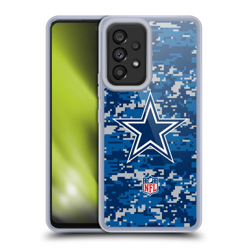 NFL Dallas Cowboys Graphics Digital Camouflage Soft Gel Case for Samsung Galaxy A53 5G (2022)