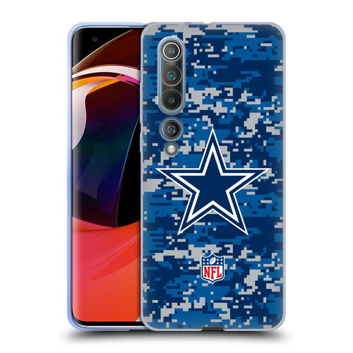 NFL Dallas Cowboys Graphics Digital Camouflage Soft Gel Case for Xiaomi Mi 10 5G / Mi 10 Pro 5G
