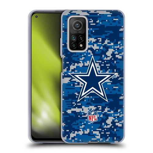 NFL Dallas Cowboys Graphics Digital Camouflage Soft Gel Case for Xiaomi Mi 10T 5G