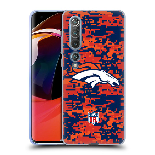 NFL Denver Broncos Graphics Digital Camouflage Soft Gel Case for Xiaomi Mi 10 5G / Mi 10 Pro 5G