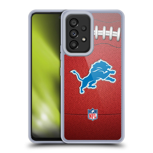 NFL Detroit Lions Graphics Football Soft Gel Case for Samsung Galaxy A53 5G (2022) NFL Detroit Lions Graphics Football Soft Gel Case for Samsung Galaxy A53 5G (2022)