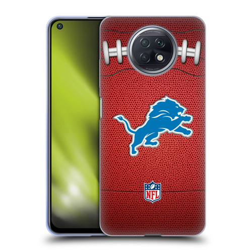 NFL Detroit Lions Graphics Football Soft Gel Case for Xiaomi Redmi Note 9T 5G